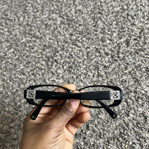 Coach Savannah Eyeglasses Frame HC6006B Women Black Full Rim Rectangle 51-16-135 - Picture 2 of 7